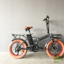 Pedal  Assisted Folding Snow Electric Fat Bike